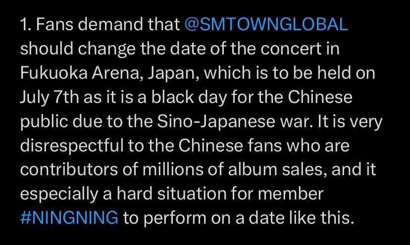 this could potentially ruin ningning's career in china, but to some 'fans' the venue capacity is the bigger issue 🙃