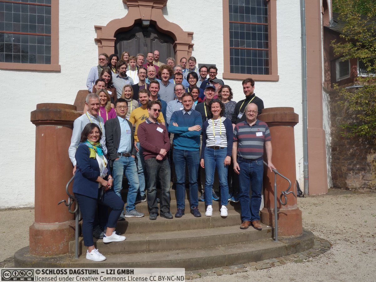 Great to be at @dagstuhl #CompMetabolomics discussion seminar this week. Good science, good food, good company and beautiful surroundings! #metabolomics