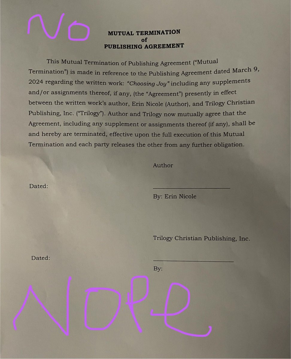 Who likes bullies and liars?

Yeah me either.

I was told I will not be receiving my deposit back unless I sign this lie of a form.

@TonyRobbins your former Chef told me you have partial ownership in @TBN 

He also told me contracts are binding for life unless otherwise stated.…