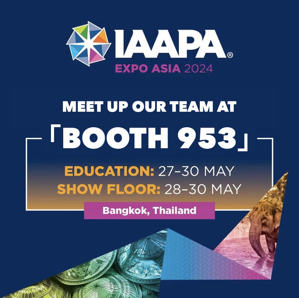 We will be paticipating in IAAPA Expo ASIA 2024 this May！

⏰：28-30 May 2024
📍：Queen Sirikit National Convention Center , Bangkok

Get ready to uncover our latest project achievements and innovative technological products！

Find more detals at：
iaapa.org/expos/iaapa-ex…