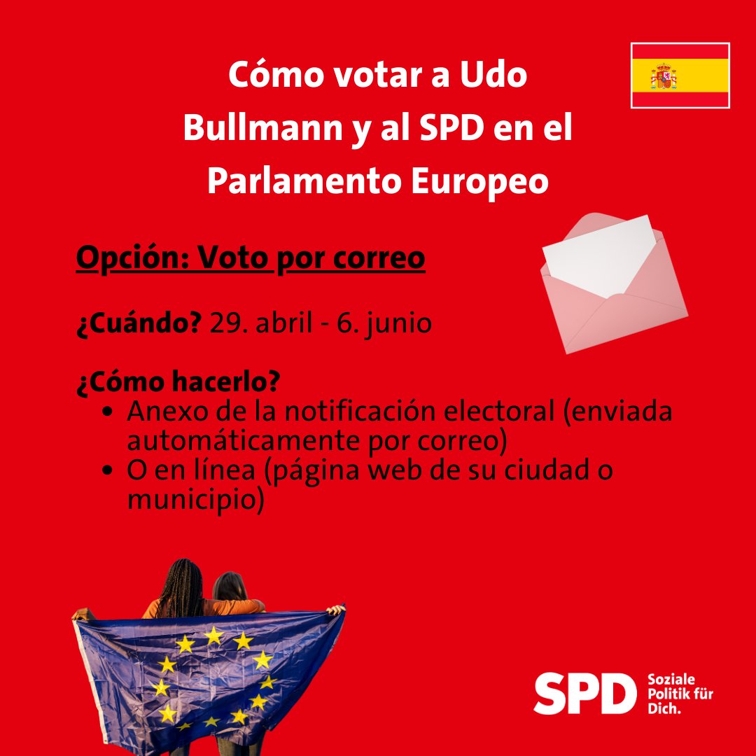 🇪🇺 Europawahl 2024 - Briefwahl 🇭🇷 Poštansko glasovanje 🇵🇹 Voto por correspondência 🇫🇷 Vote par correspondance 🇪🇸 Voto por correo