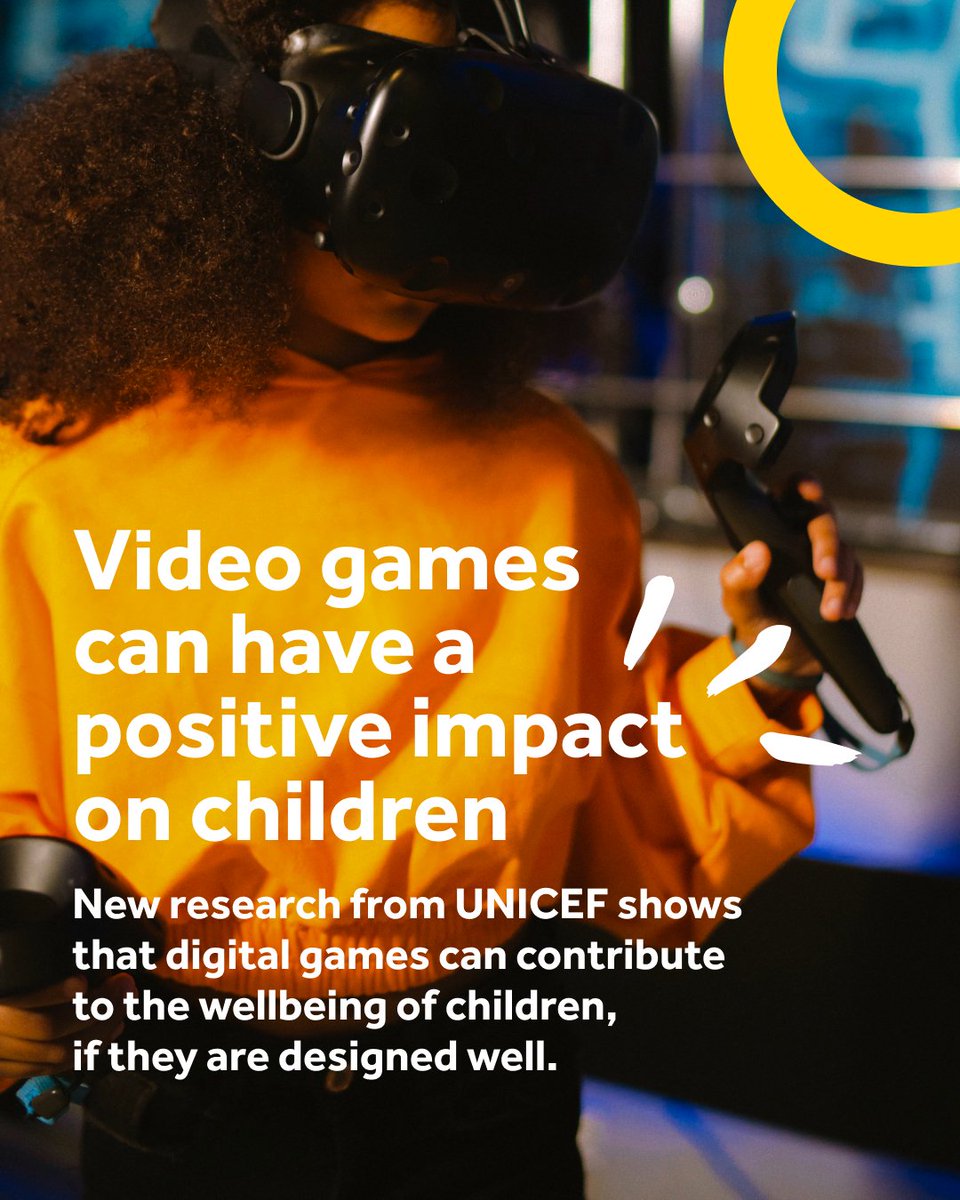 Children engage in digital spaces like never before, offering new perspectives and learning opportunities. Research shows that if we design video games in the right way, it can have a positive effect on children's wellbeing. Read more here: learningthroughplay.com/explore-the-re…