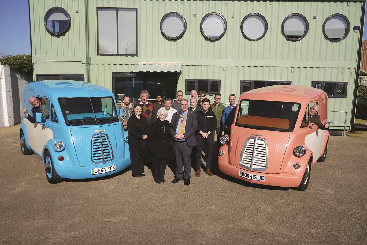 We’re delighted our Wychavon Rural Fund has been able to support @MorrisComm with this amazing project to develop the Morris JE – an all-electric reimagining of the iconic Morris J-Type van. Read more bit.ly/4aTD39T