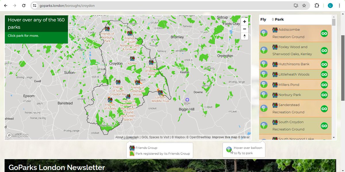 So many green and blue spaces to visit in #Croydon - did you know there were so many? 

goparks.london/boroughs/croyd…

Today we're featuring Foxley Wood and Sherwood Oaks. Check out all the great things you can find there to help you plan your visit, like bat boxes and bug hotels!