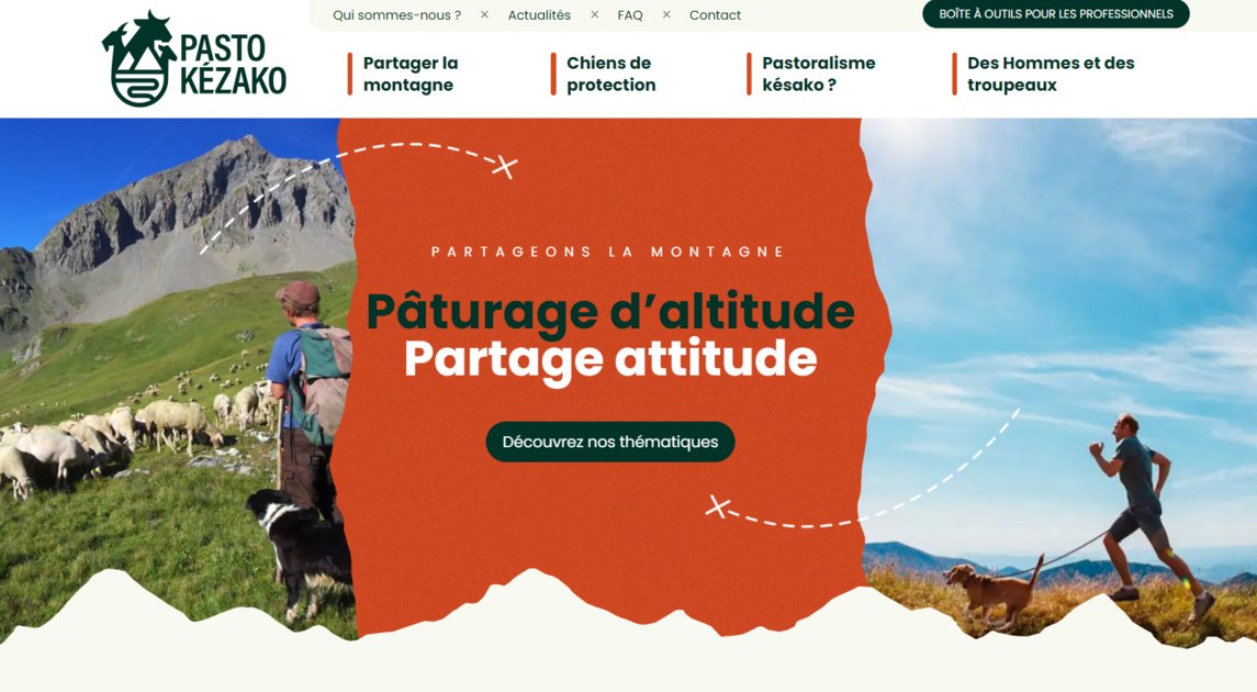 Pasto Kezako pour sensibiliser les vacanciers au pastoralisme en montagne dlvr.it/T6CXMS