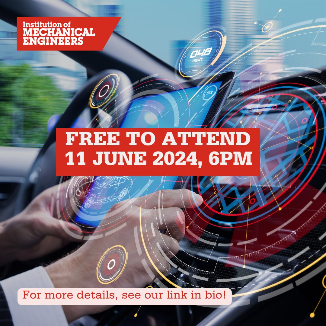 Free technical lecture: 11 June at @MTI_Tweets - join to hear about the future of Automated Driving technology from @MIRAEngineering, register here bit.ly/3UdfJwQ