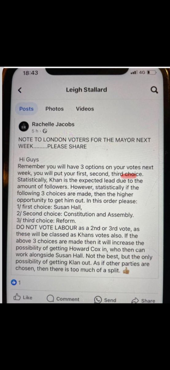 Get the Khunt out!!! Take these steps to make sure you #vote the right way! I know voting is your own choice, but if you’re against Khan running our great city #London then take these steps! Please #Repost @AntiExtension @essexvans @Just_Stop_ULEZ