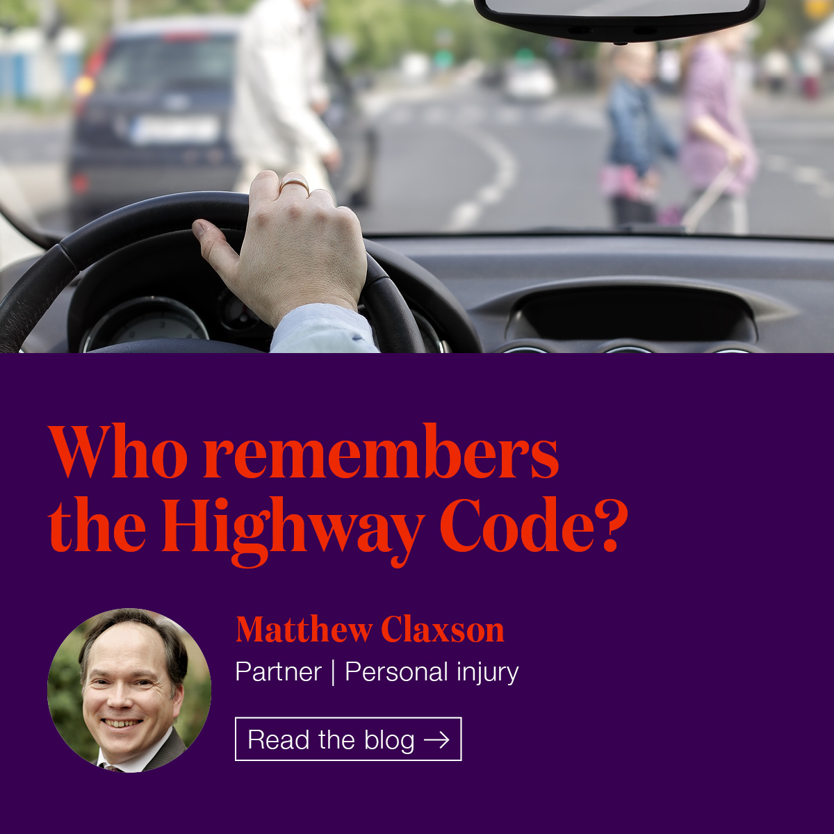 Who remembers the Highway Code? Since getting our drivers license, how many of us can say we have picked up a copy of the Highway Code to refresh our skills? hubs.ly/Q02vv7Qt0 #HighwayCode #PersonalInjury