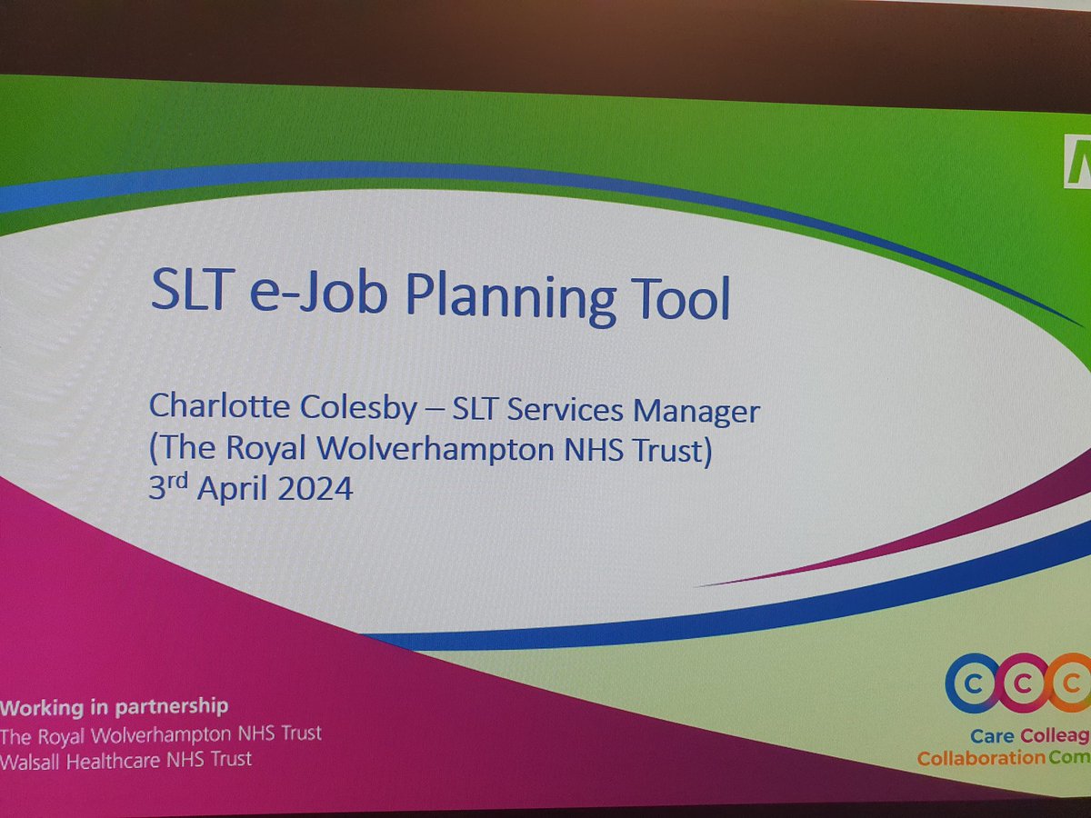 I'm running this again on Monday 13th May 2-4pm. If you'd like to attend please email me and I'll add you to the Teams invitation. The SLT e-Job Planning Tool calculates available hours automatically and also calculates capacity, based on Quality Contacts. @RCSLT @wespeechies