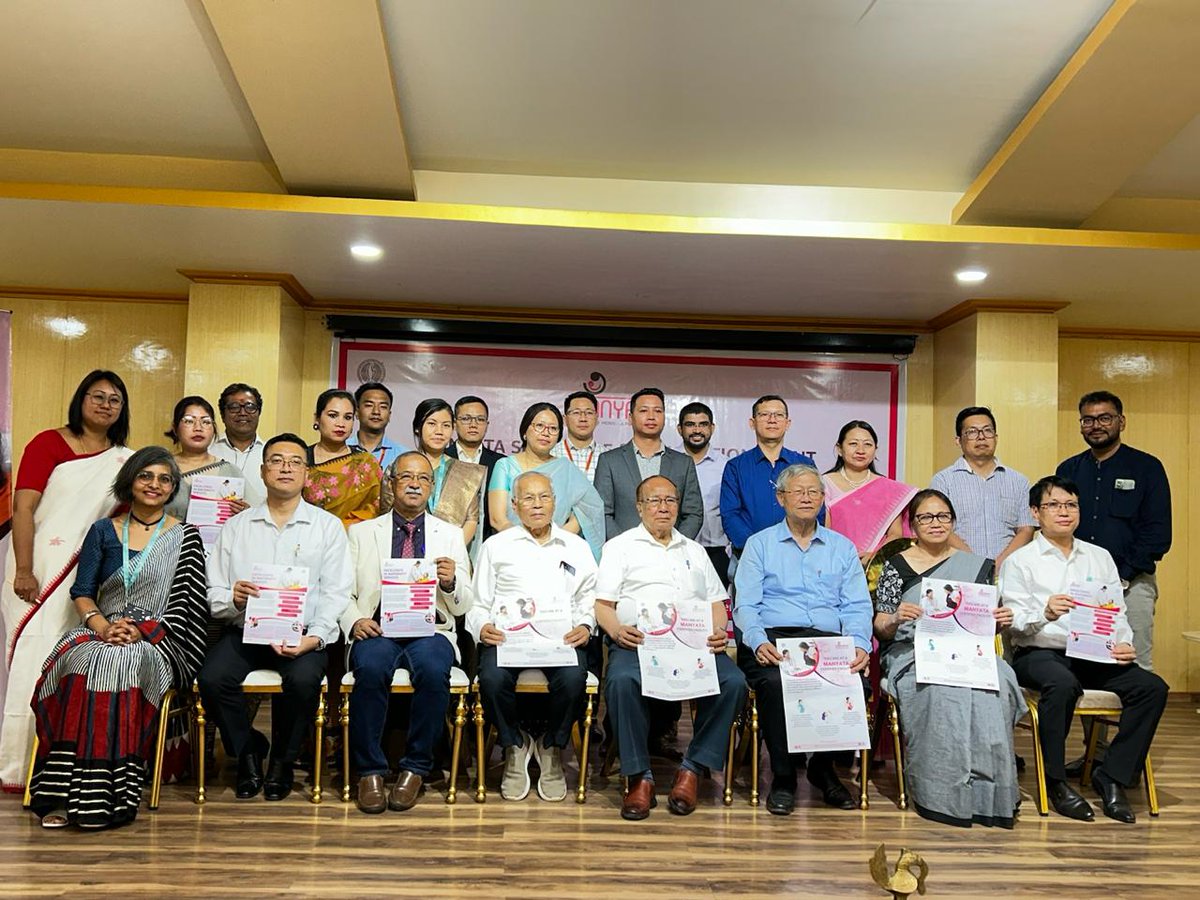 At a special event in Imphal, @fogsiofficial felicitated newly-certified #Manyata providers & launched a new CSE led by Dr @ElangbamJ in the presence of officials from @health_manipur marking a significant step towards enhancing healthcare for all mothers in #Manipur