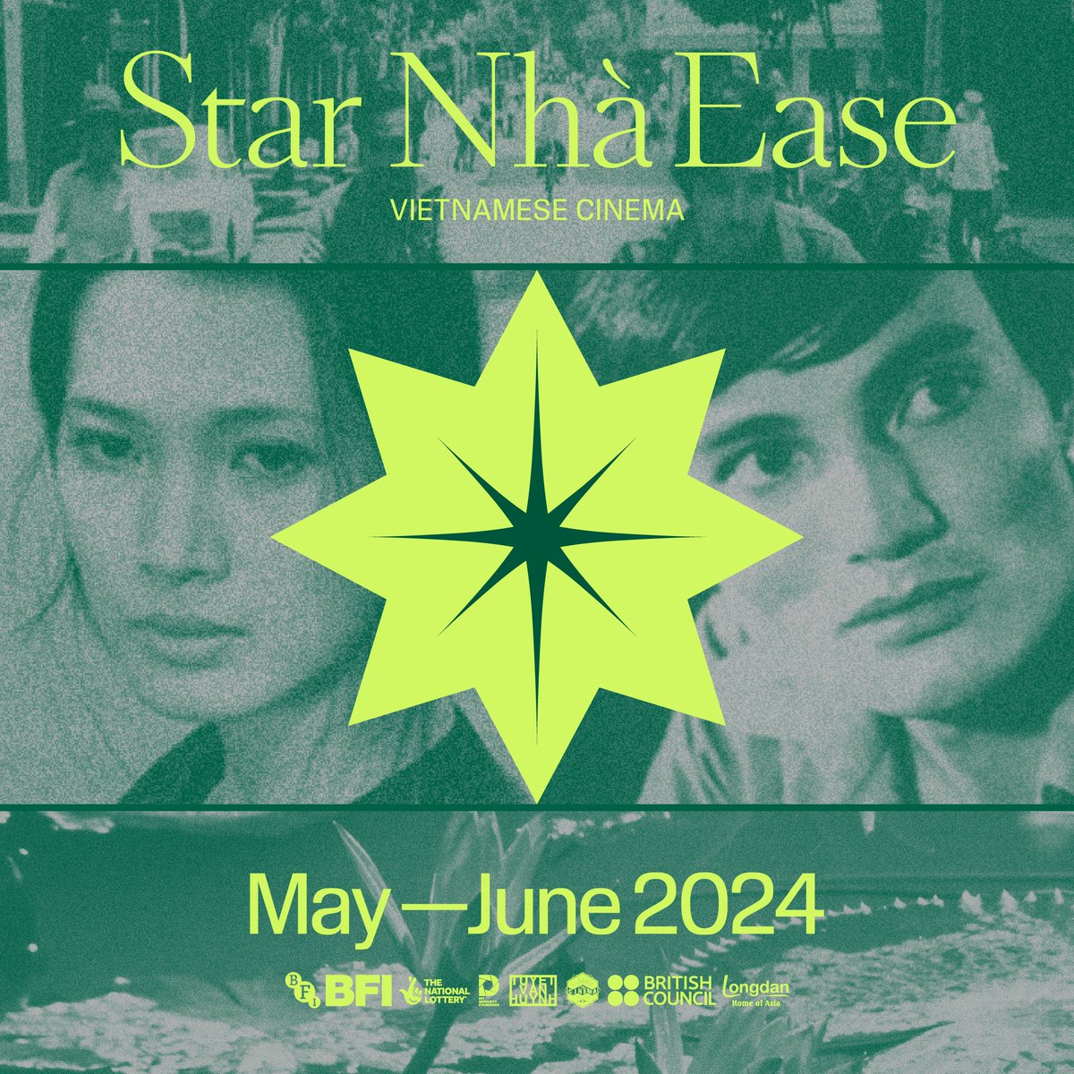 WIN A STAR NHA EASE POSTER OPENING NIGHT RAFFLE Your entry auto enters you :) Book here: livecinemauk.com/work/live-cine… London 16th May @RichMixLondon Birmingham 17th May @mac_birmingham Liverpool 17th May @PagodaArts pres. @FACT_Liverpool #CinemaInTheCity Design by Loi Xuan Ly