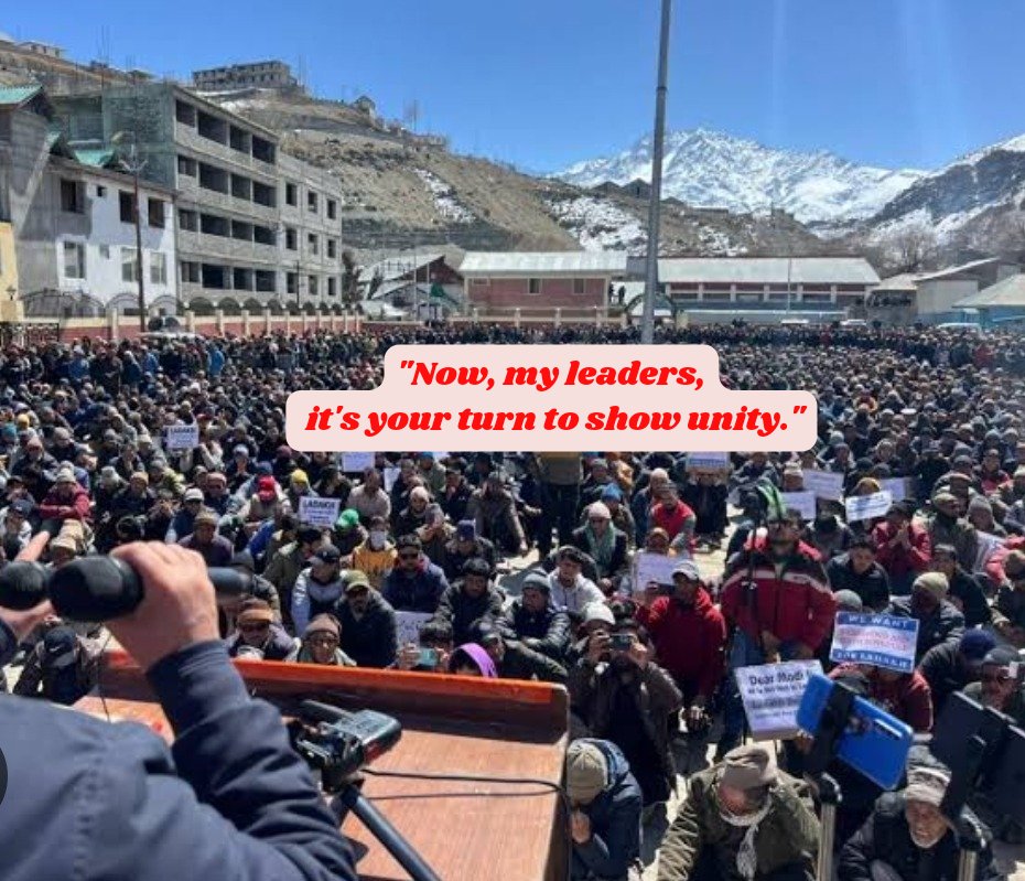 It's time for our leaders to demonstrate unity.If the KDA fails to nominate a single candidate,it would betray the people.We,the people,have shown full support to the KDA in the past. Now,my leaders,it's your turn to show unity with the people.For us, the KDA is above all parties