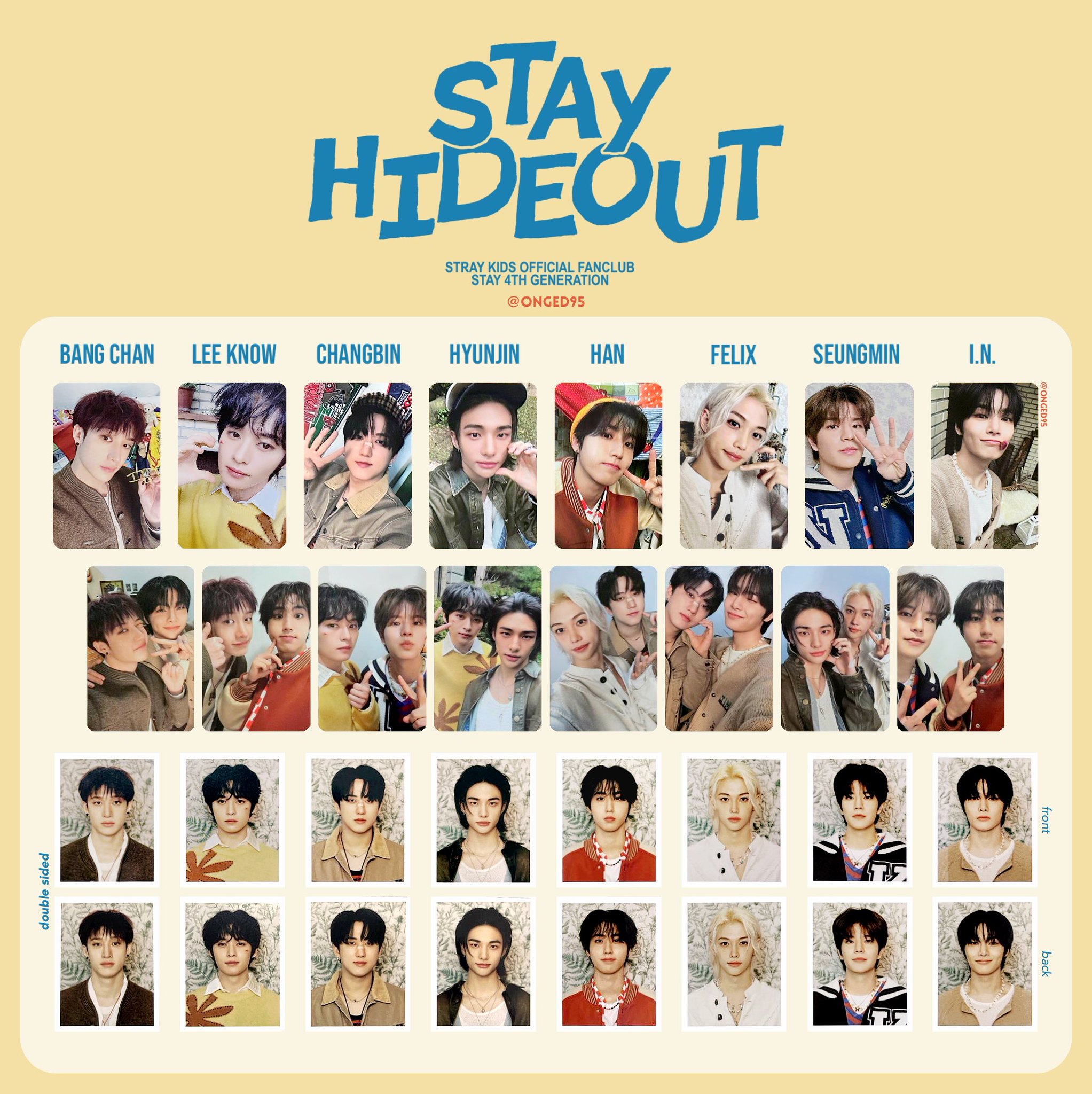アイドル Stray Kids STAY HIDEOUT 4th Generation 📷] 𝙎𝙏𝘼𝙔 𝙃𝙄𝘿𝙀𝙊𝙐𝙏 — Stray Kids Official Fanclub