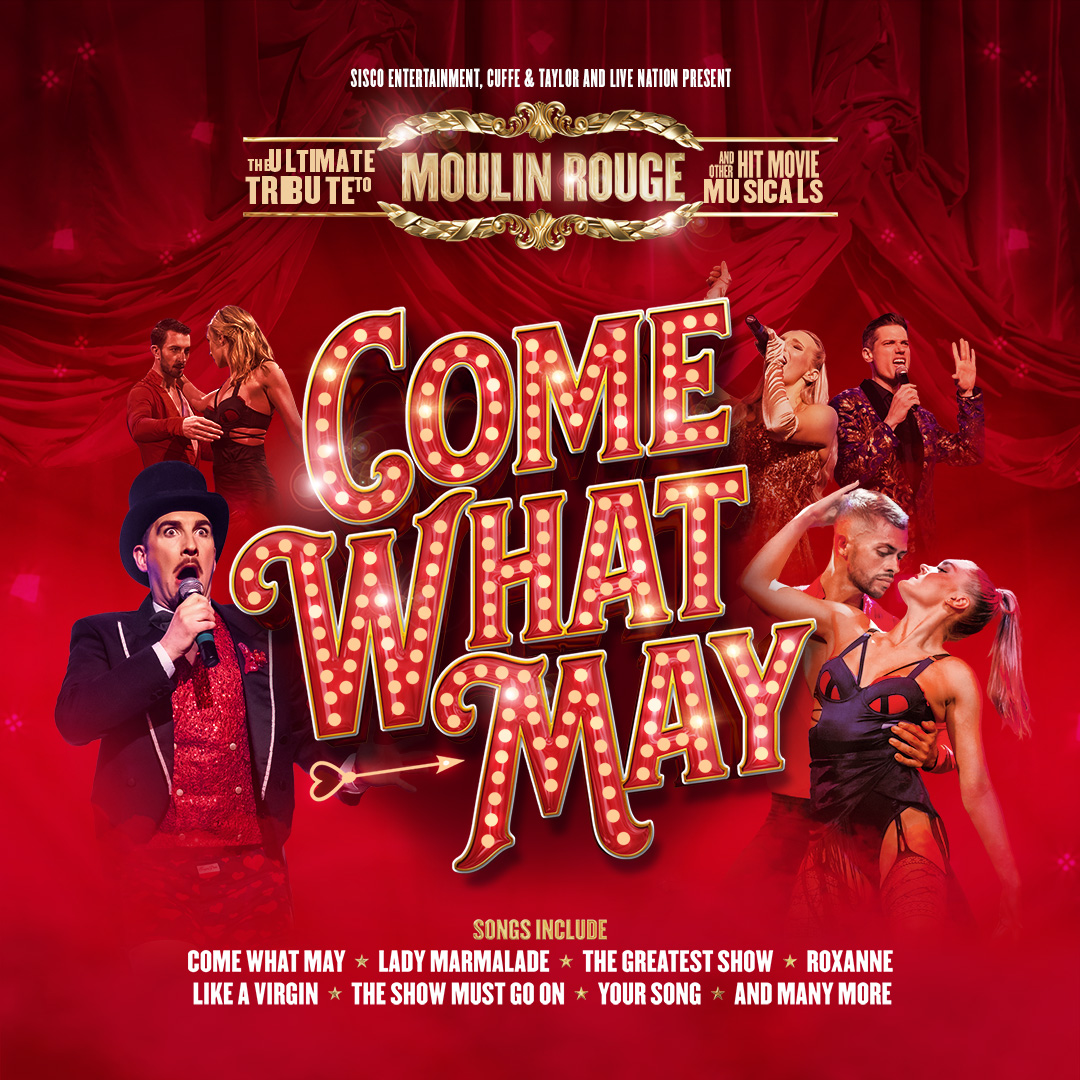 💃 Come What May 📅 Sunday 6 October 2024 Experience a night of pure entertainment as you're transported to the dazzling world of the Moulin Rouge! Book your tickets now 🎟 - ipswichtheatres.co.uk/whats-on/come-…