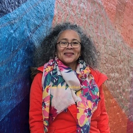 #NewAssociates 2024/25: Michelle Mother Hubbard Nottingham based Michelle Mother Hubbard is a self employed Poet, Writer, Story-weaver, African drummer, Workshop facilitator, Public speaker, and Creative practitioner. More about Michelle: bit.ly/NA202425