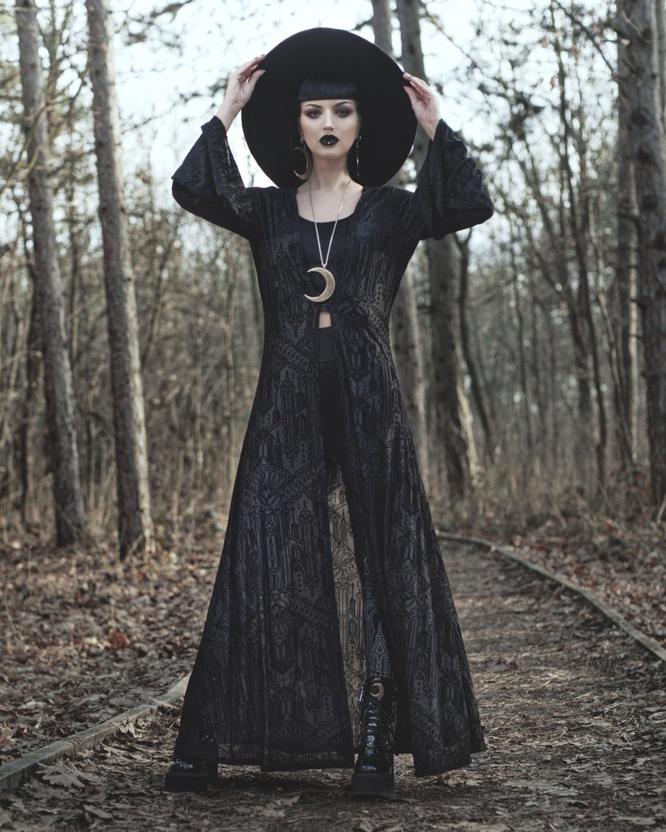 Meet me on the way to CATHEDRA.... 🖤 • Shop NEW dark academia styles, live now • 📸: obsidiankerttu • #KILLSTAR #GOTHICFASHION #ALTFASHION