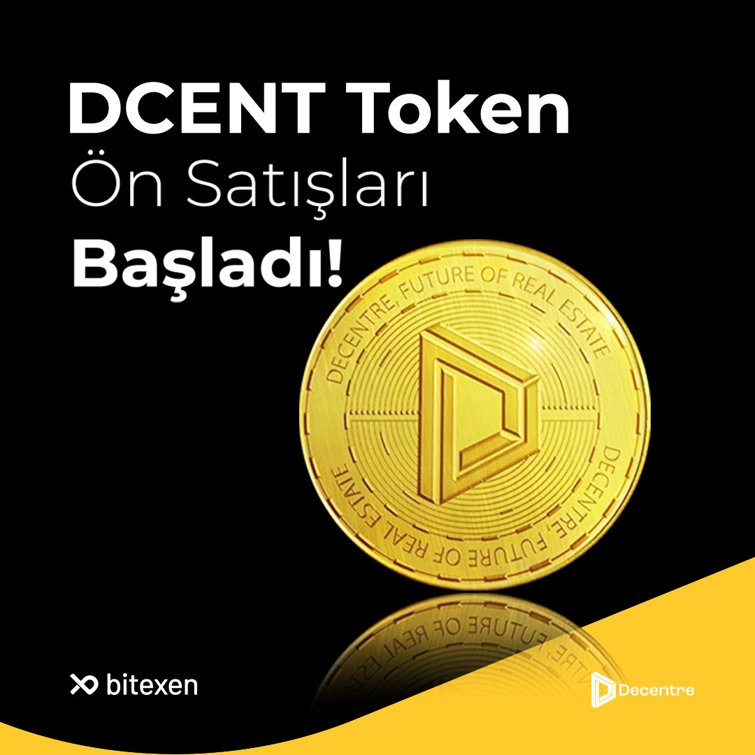 DCENT Token Ön Satışları Başladı! Hemen bitexen.com/ieo sayfasını ziyaret edin, sınırlı sayıda ön satışları kaçırmayın! Detaylar için linke tıklayın. web.bitexen.com/ieo/DCENT