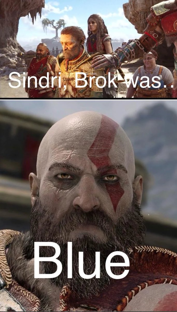 What Kratos was really about to say...
