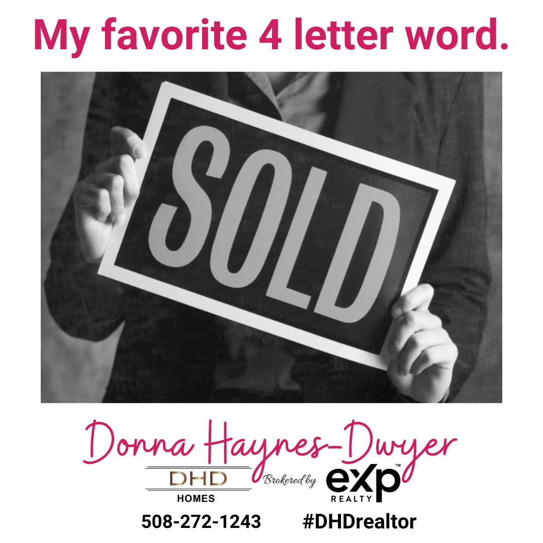 Let me help you get your home sold! 🙃🏡
#SOLD #homesold #timetosell #listingspecialist #Iloverealestate #sellyourhouse #buyahome #househunting #dreamhome #residentialrealestate #homegoals #realtor #DonnaHaynesDwyer #realestate #DHDrealtor #eXprealty #DHDhomes #eXpproud
