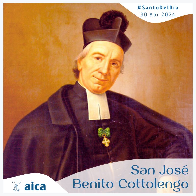 #Santoral #SantoDelDía San José Benito Cottolengo #RuegaPorNosotros #José #Benito #FelizDía #30deAbril San José Benito Cottolengo, fundador. aica.org/santoral.php?d…