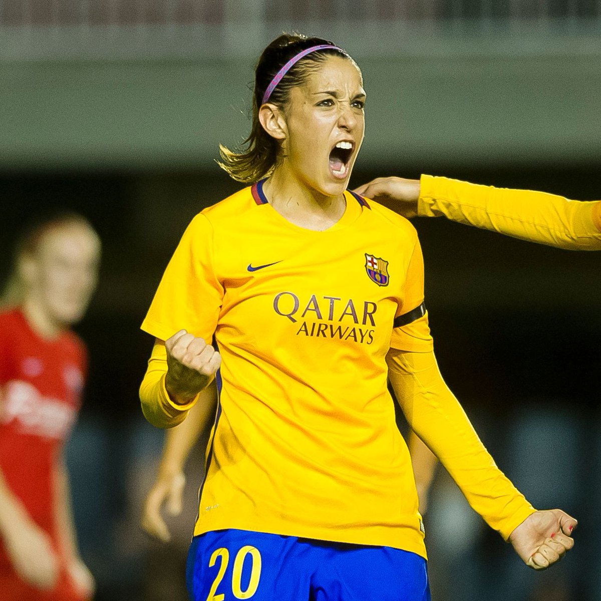 🥇 Olga García (@Olga9Garcia), històrica davantera del @FCBFemeni, penja les botes.

🔍 Descobreix la seva trajectòria a Players: buff.ly/3xXSLT7 

Gràcies, Olga!💙❤️ 

#graciesolga #playersfcbarcelona #seguimenjoc #agrupaciojugadors