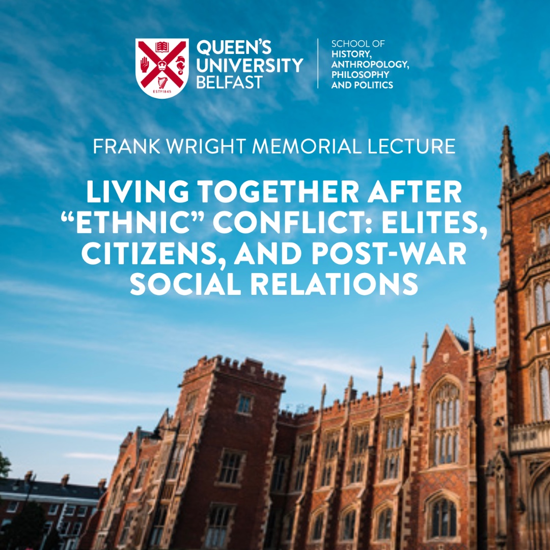 Reminder 📣 Join us for a very exciting Frank Wright Memorial Lecture next week, hosted by Professor Melani Cammett of Harvard University 📅 09/05, 4-5.30pm (doors 3.30pm) 🏛️Emeleus Lecture Theatre 👉 ow.ly/p3PO50RjeBW