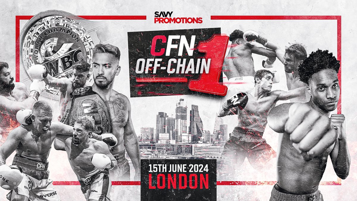 JUST ANNOUNCED: CFN Off-Chain 1 is coming to indigo at The O2 this June. On O2 or with Virgin Media? Get Priority Tickets tomorrow at 11am priority.o2.co.uk/tickets Tickets on general sale Friday at 11am bit.ly/CFN_indigo