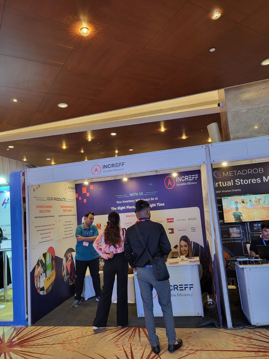 Join us at @Indian_Retailer 's IReC x D2CIndia Day 2! 🤩 🚚Find Booth #A30 to transform your logistics with Shipway, as we showcase our innovative solution to simplify shipping operations, along with industry giants like @Meta, @increff & Whatmore! #Shipway #Networking