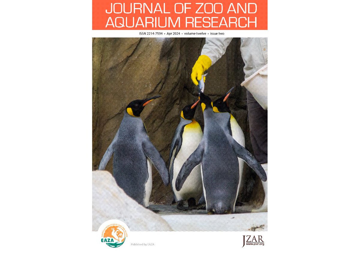 JZAR 12(2):2024 | New issue with🐘🦒macaques,  m🐧🐧more🐒exploring #Nutrition #behaviour #conservation #welfare #reproduction #education➡️jzar.org/jzar @JZAR_EAZA @eaza @BIAZA @waza @zoos_aquariums @ZooAquariumAssn @IUCN @UFAW_1926