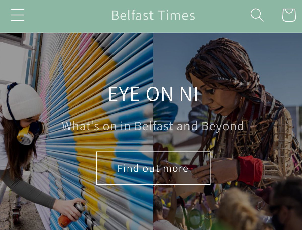 Keep an Eye on NI on thebelfasttimes.com. Have a look at our website for what’s on, reviews, festivals, travel and foodie updates.