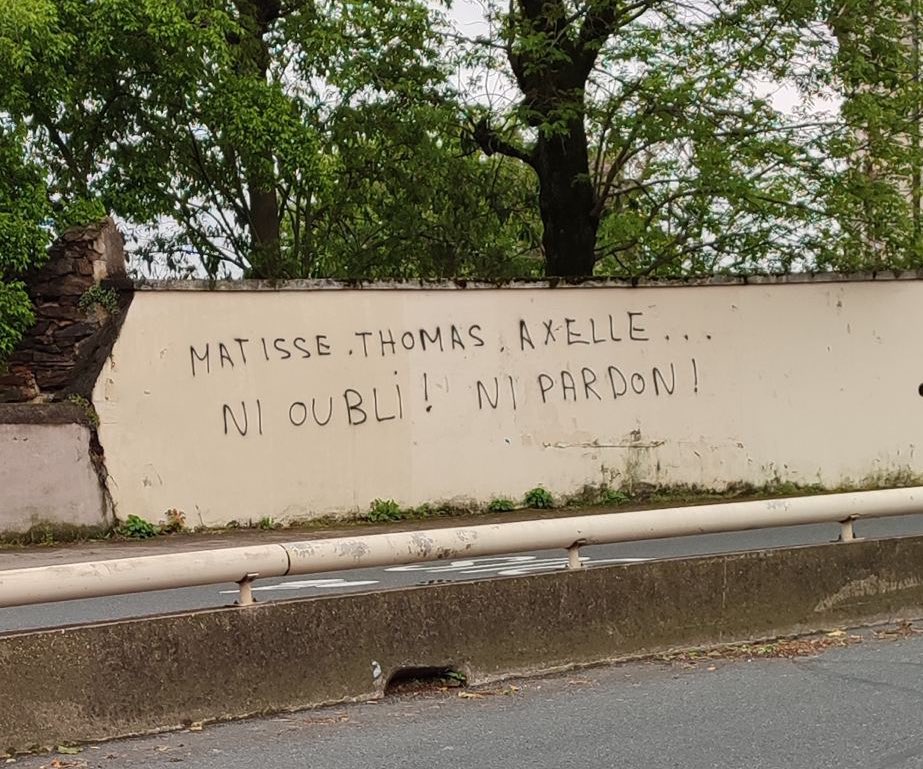 Nous ne laisserons plus des petits Français  se faire tuer en silence. #Mathis #Matisse