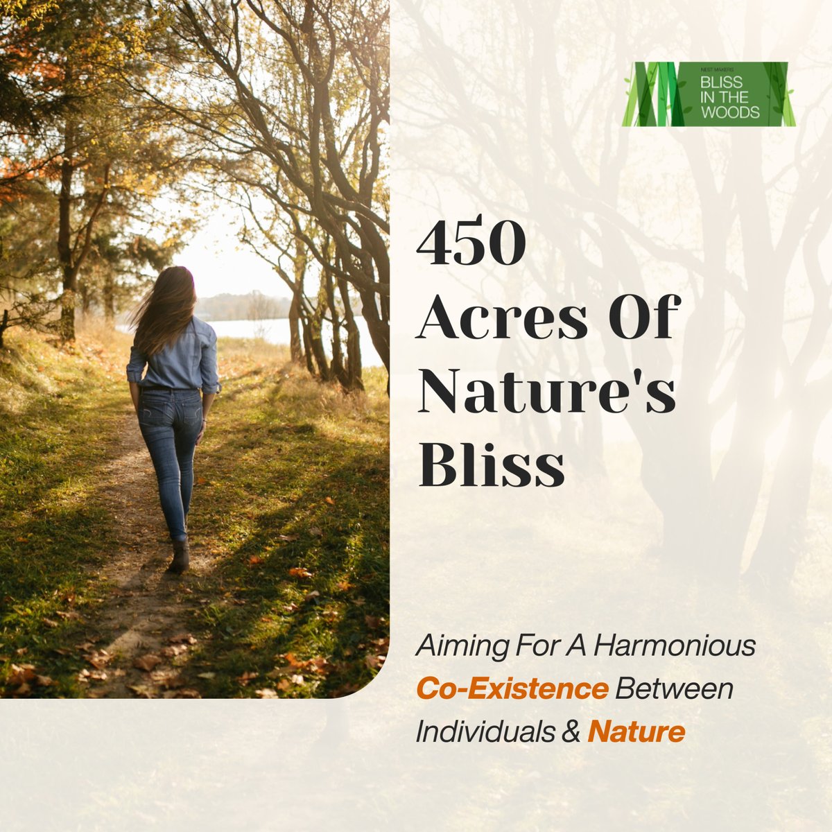 Experience 450 acres of nature's goodness and reconnect with mother earth at your home at Bliss in the Woods. 
Unwind, rejuvenate, and embrace the harmony of nature. 

#BlissintheWoods #NatureLiving #CustomVillas #Tukkuguda #Hyderabad