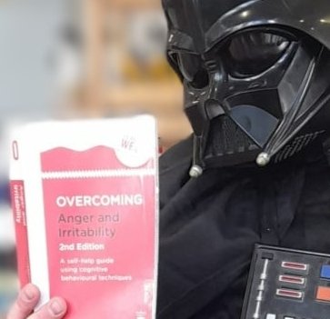 May the fourth be with you - this #StarWarsDay, Darth Vader is checking out some self-help literature from our library... There's still time to book for showings of Star Wars Episode I: The Phantom Menace (PG).👇 📅 Sat 4 May, 1pm & Wed 8 May, 7pm 🎟️ bishopaucklandtownhall.org.uk/star-wars