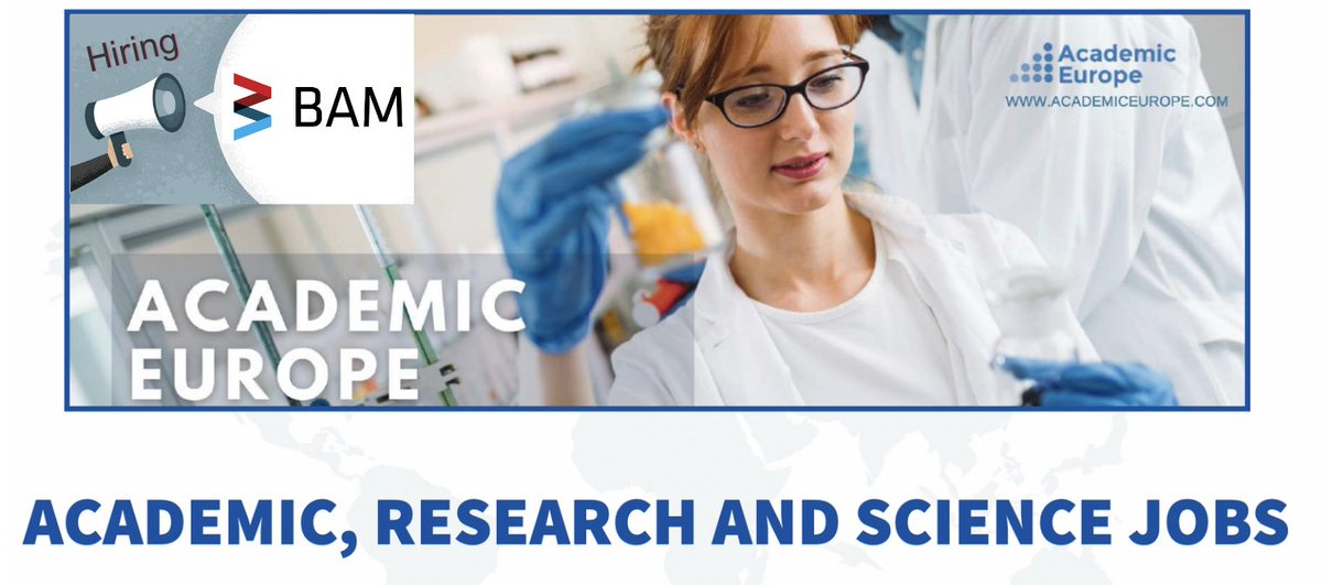 Academic_Europe's tweet image. BAM Bundesanstalt  @BAMResearch 
is looking for:

➡ Management Assistant and Research Coordinator (m/f/d) Process and Plant Safety
Apply before: 2024-05-15

Read more here:
academiceurope.com/job/?id=3940

#materialsengineering #processengineering