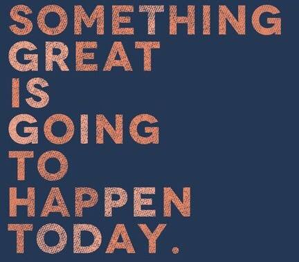 They left out the part about how it’s up to us to create that greatness, but we knew that, right? 😍  #behappy 

#5amwritersclub #screenwriting #WritingCommunity #writerslife #amediting #amwriting #writersoftwitter #productivity #goals #yougotthis #onward