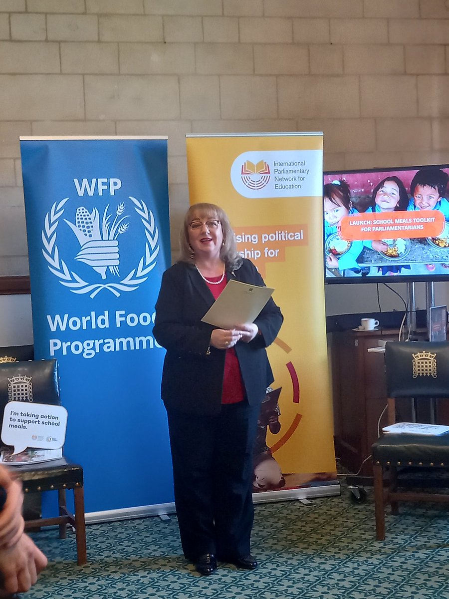 We are delighted to be at the launch of @IPNEducation's fantastic #SchoolMealsToolkit, giving MPs actionable advice to: 👉 Represent 👉 Advocate 👉 Legislate & 👉 Budget in support of school meal programmes. Read it here: ipned.org/schoolmeals @WFP @SchoolMeals_