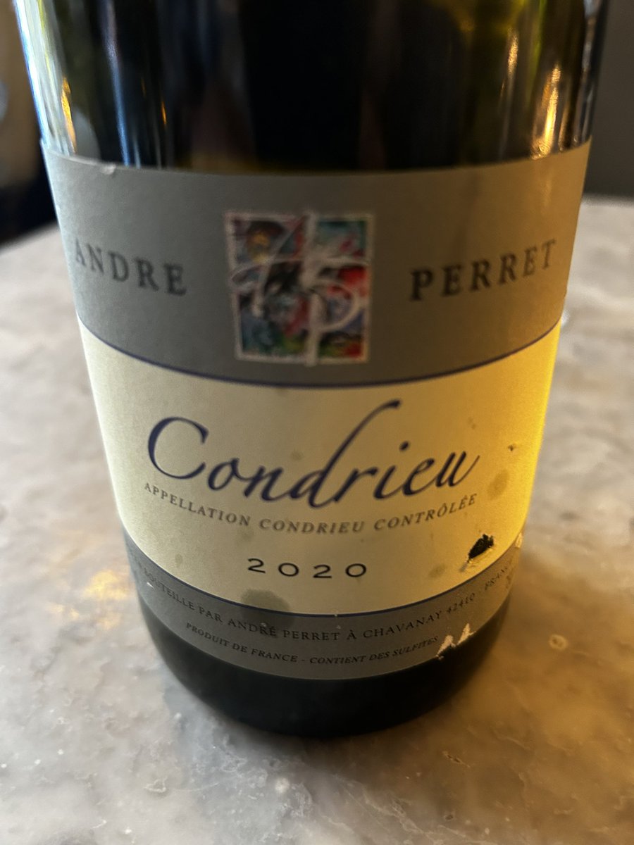 I did grab a wine picture. Love Condrieu and never see this wine in US