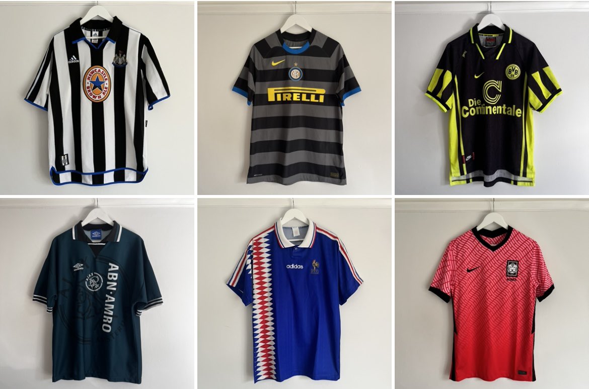 April was a great month for the collection! 🗓️⚽️👕 Which is your favourite? 💭👇🏻