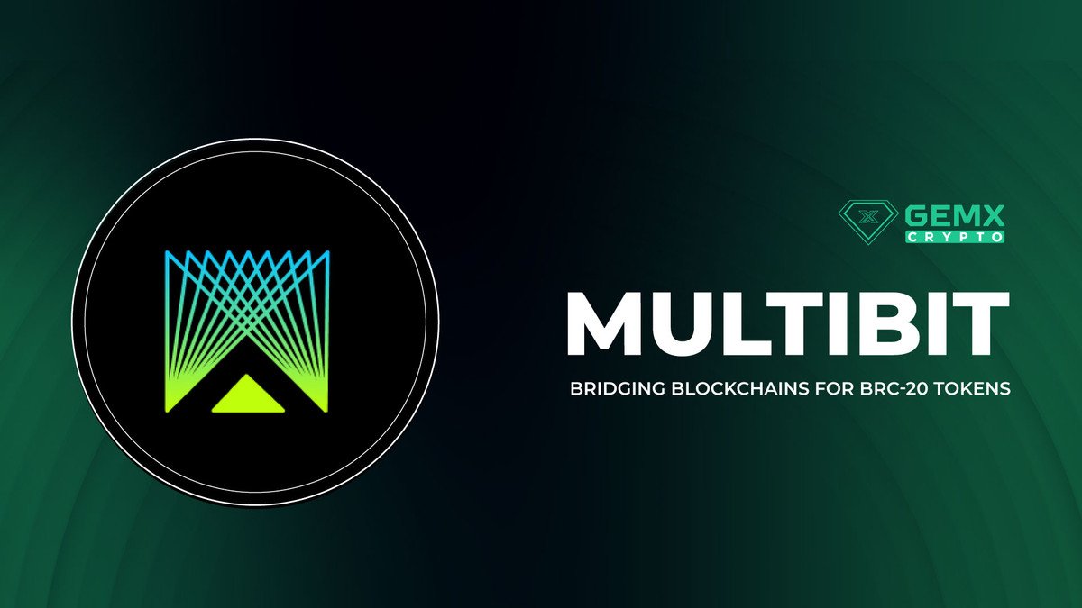 🌉 Multibit: Bridging Blockchains for BRC-20 Tokens Fragmentation across blockchains can be a hurdle. @Multibit_Bridge, a cross-chain protocol built on Bitcoin, tackles this by creating a bridge for smoother token movement. Let's explore its features and potential 👇 #Multibit…