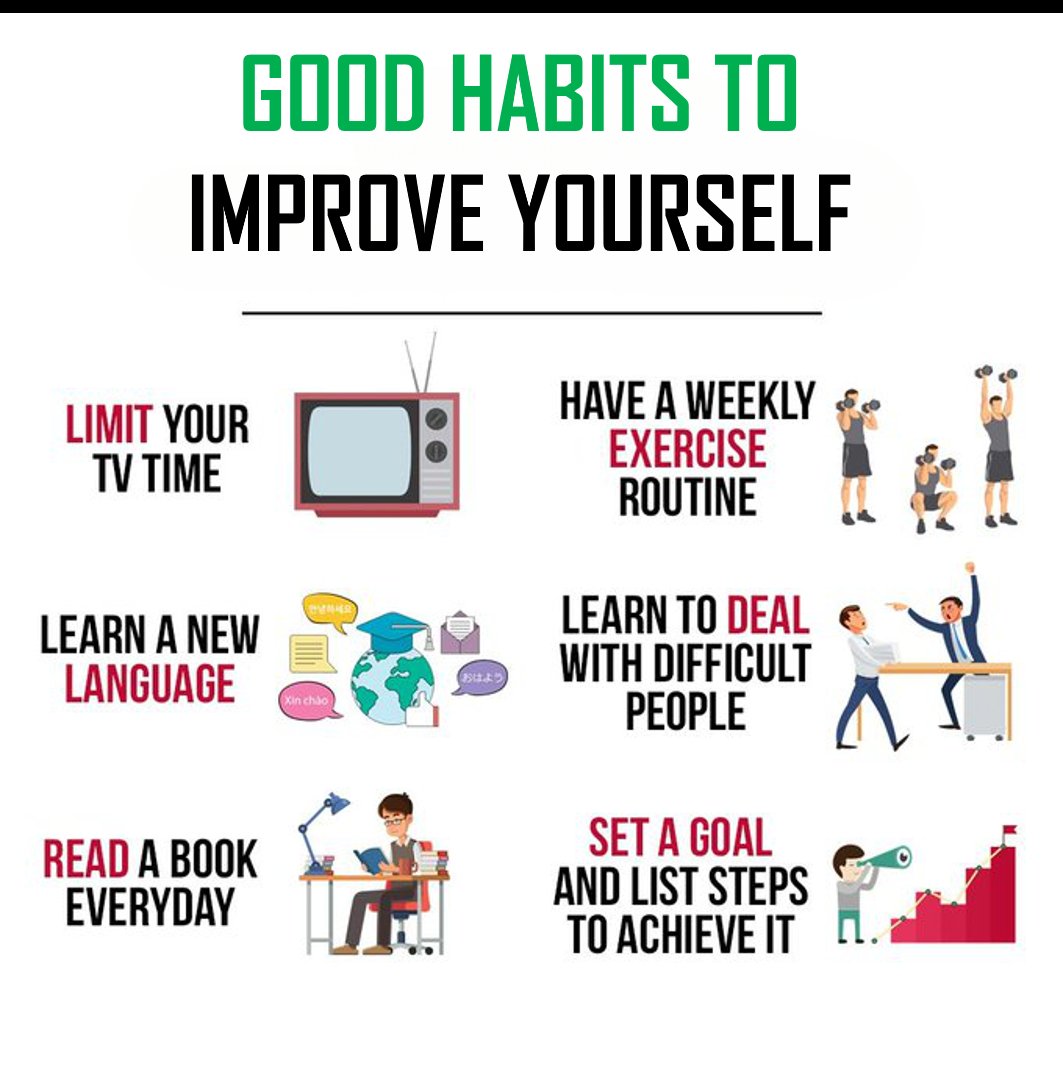 Good Habits To Improve Yourself