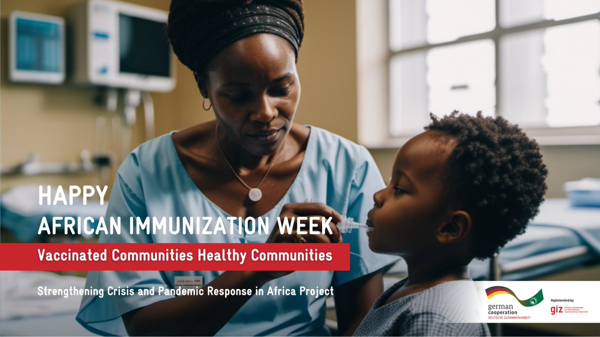 This year's #AfricanlmmunizationWeek wraps up! Increasing local #PharmaManufacturing capacities in #Africa will be an important step to achieve more self-reliance, #equity & timely access to life saving #vaccines for all. Let's work together towards this reality!