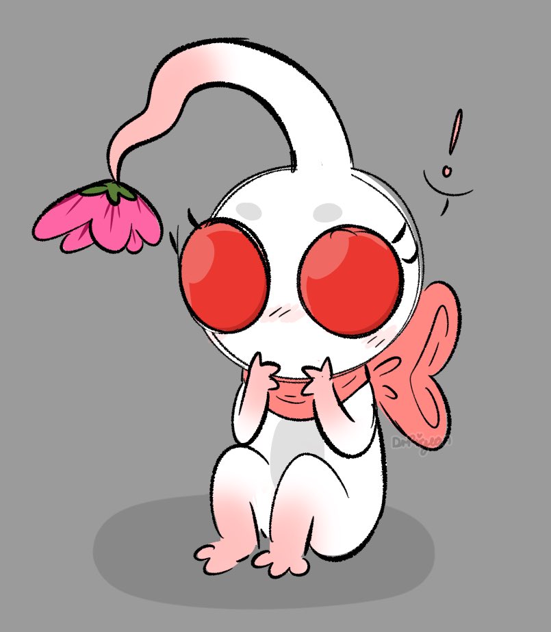 I return from the dead to share with you, Minnie. 

She’s just a lil fella. 

#pikmin #pikmin2 #pikmin4