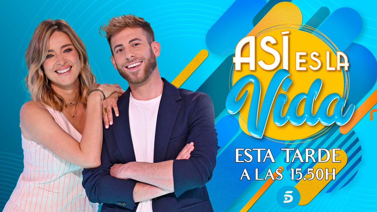 La última hora de todas las noticias del corazón, de la mano de @SandraBarneda, @ZesarM y los mejores colaboradores de la televisión 📺 ¡Os esperamos esta tarde en @asieslavidatele a las 15.50h en @telecincoes!