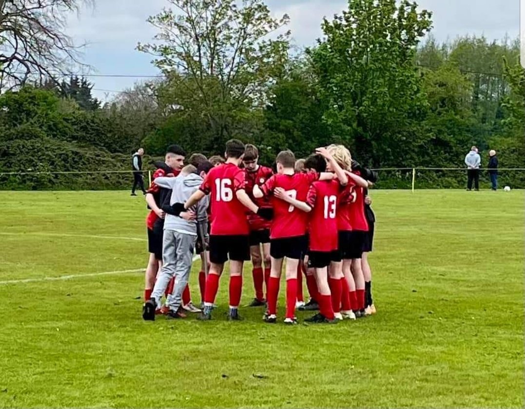 🏆 | 𝐏𝐮𝐬𝐡𝐢𝐧𝐠 𝐅𝐨𝐫 𝐓𝐡𝐞 𝐓𝐢𝐭𝐥𝐞!

Well done to our U14's who secured a great victory against a strong Esker Celtic side on Saturday🙌

Keep it going lads 👊

#HCFC #respectallfearnone