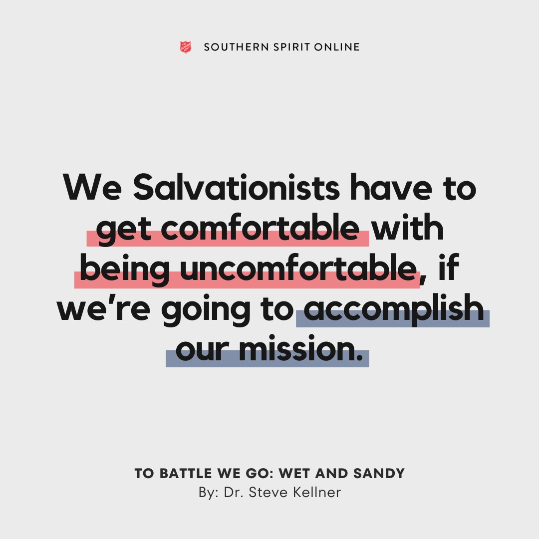 Like the Navy Seals, our training isn't easy, but it's worth it. Embrace the challenge, for it leads us to greater things in service and faith.

🔗 southernusa.salvationarmy.org/uss/news/to-ba…

#TheSalvationArmy #ServeOthers #ComfortZone #sacrifice