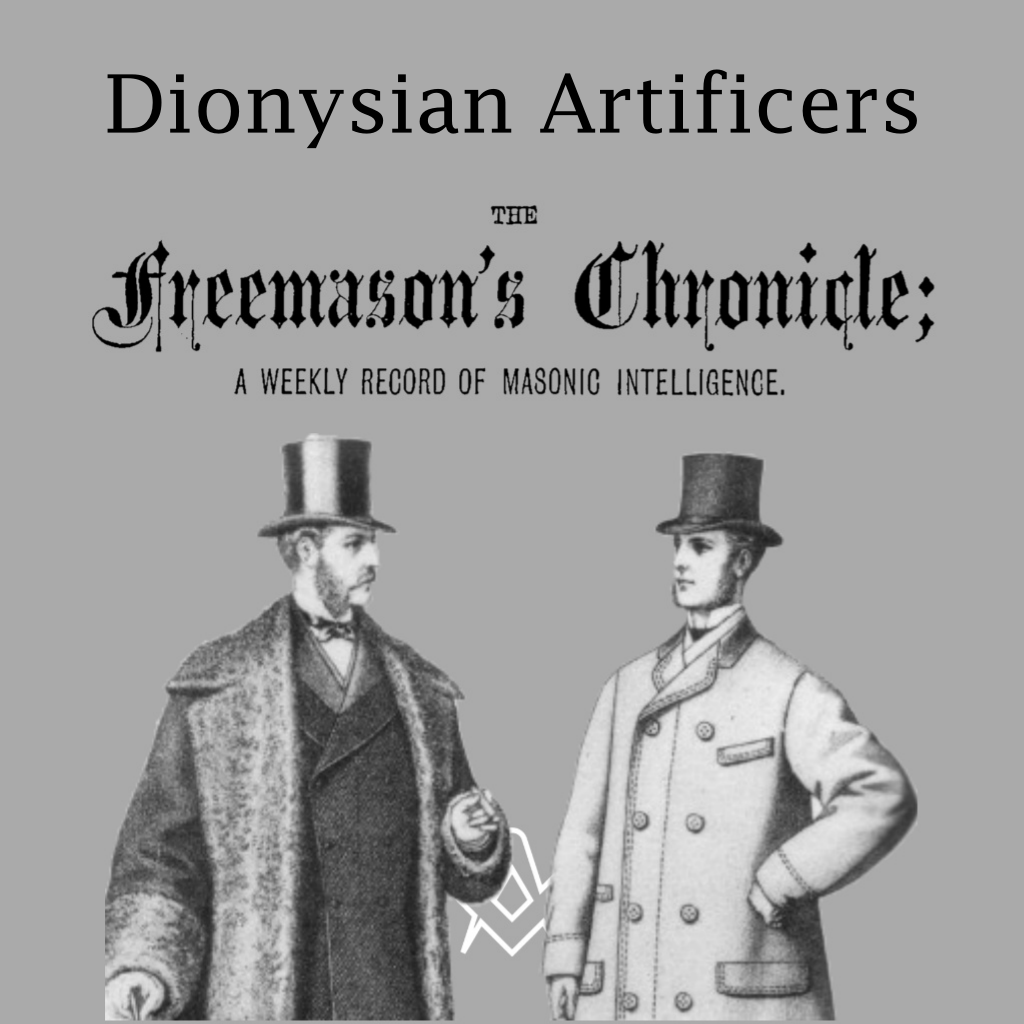 Dionysian Artificers - October 2021 Issue article @TheSquareMag ift.tt/zE81Uma A review of the 'Sketch for the History of the Dionysian Artificers,' a fragment, by Hyppoli to Joseph Da Costa - This little work may be regarded as, so to speak, the Holy Grail of Masonr…