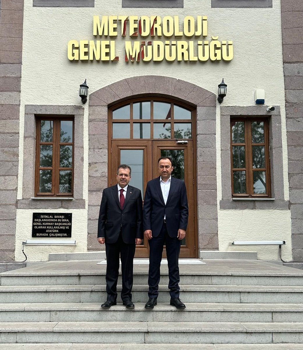 Çevre, Şehircilik ve İklim Değişikliği Bakanlığı Yerel Yönetimler Genel Müdürü Sn. Turan Konak'ı Kurumumuzda ağırladık. Şehircilik meteorolojisi alanında verdiğimiz hizmetler hakkında görüştük. Kendilerine nazik ziyaretleri için teşekkür ederim.