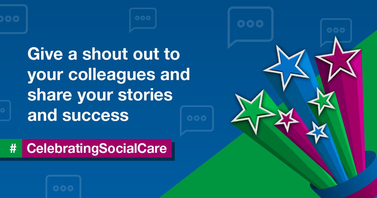 We’re proud to be #CelebratingSocialCare – a @skillsforcare campaign focused on taking time to talk about the positive impact made by those working in social care. Join us in thanking our amazing #care team & all support staff for their hard work & dedication to helping others💜