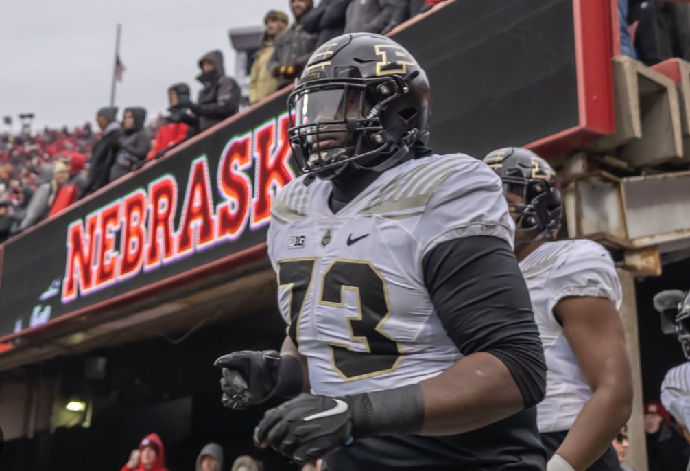 Purdue OT Daniel Johnson has been invited to the Colts rookie mini-camp from May 9-12. He transferred to Purdue from Kent State before the 2022 season.