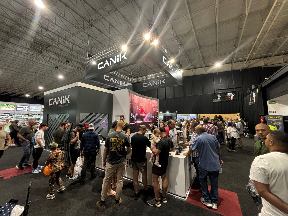 📌@CANiKarms participated in the Hunting and Shooting Fair HuntEX held in South Africa on April 26-28. 📌The CANiK TTI Combat and RUGBY SFT pistols were met with great interest at the fair. 🔗defensehere.com/en/canik-exhib…